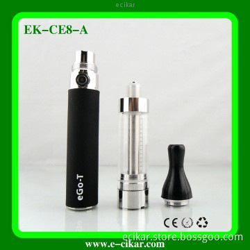2014 hot sale eGo cigarette ecigator ce8 made in china